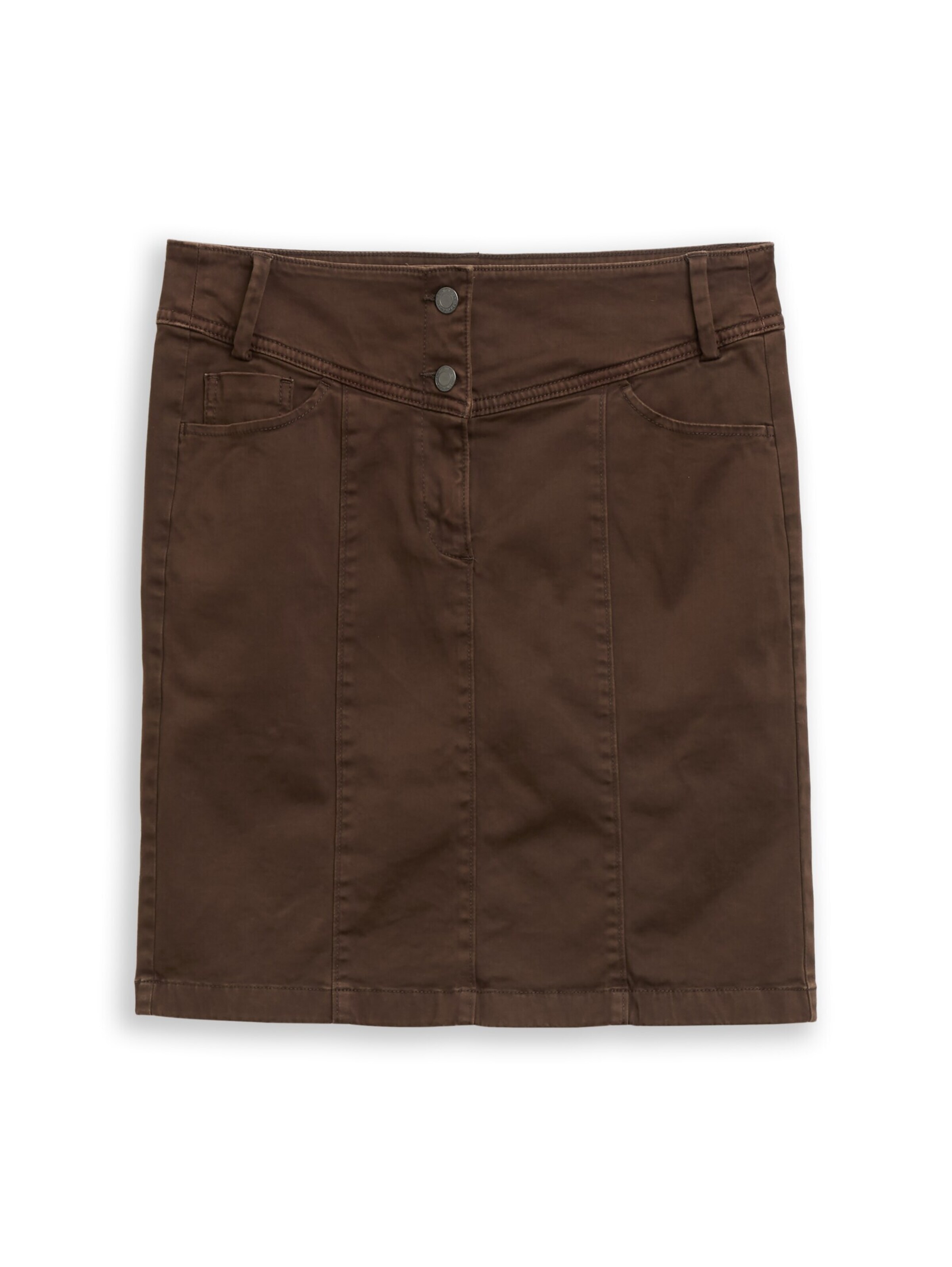 TOM TAILOR Rok in 40 in de kleur Bruin, Productweergave
