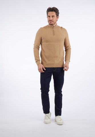 HECHTER PARIS Pullover in Braun