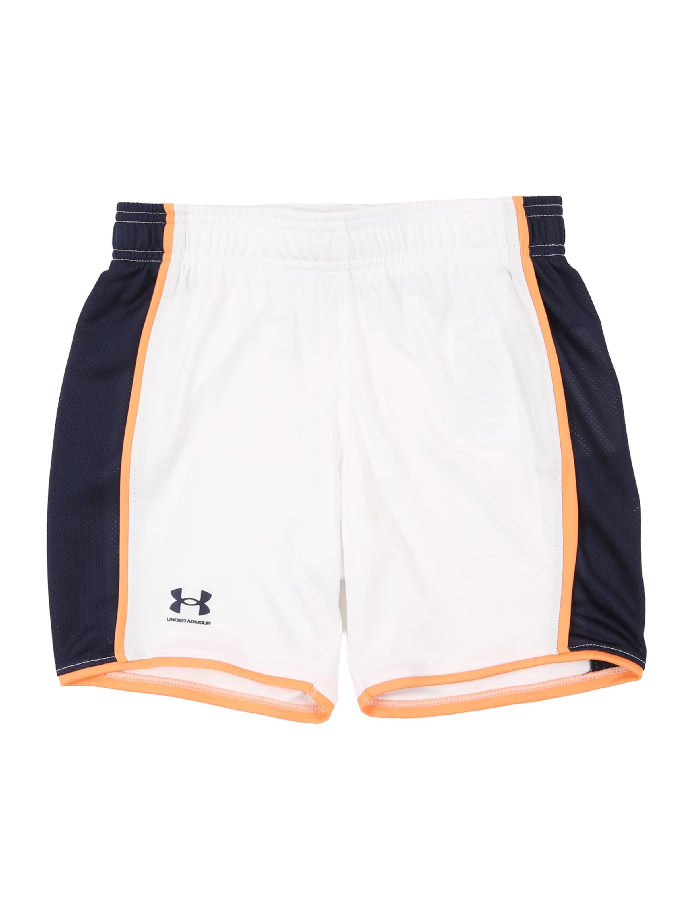 UNDER ARMOUR Regularen Športne hlače | bela barva: sprednja stran