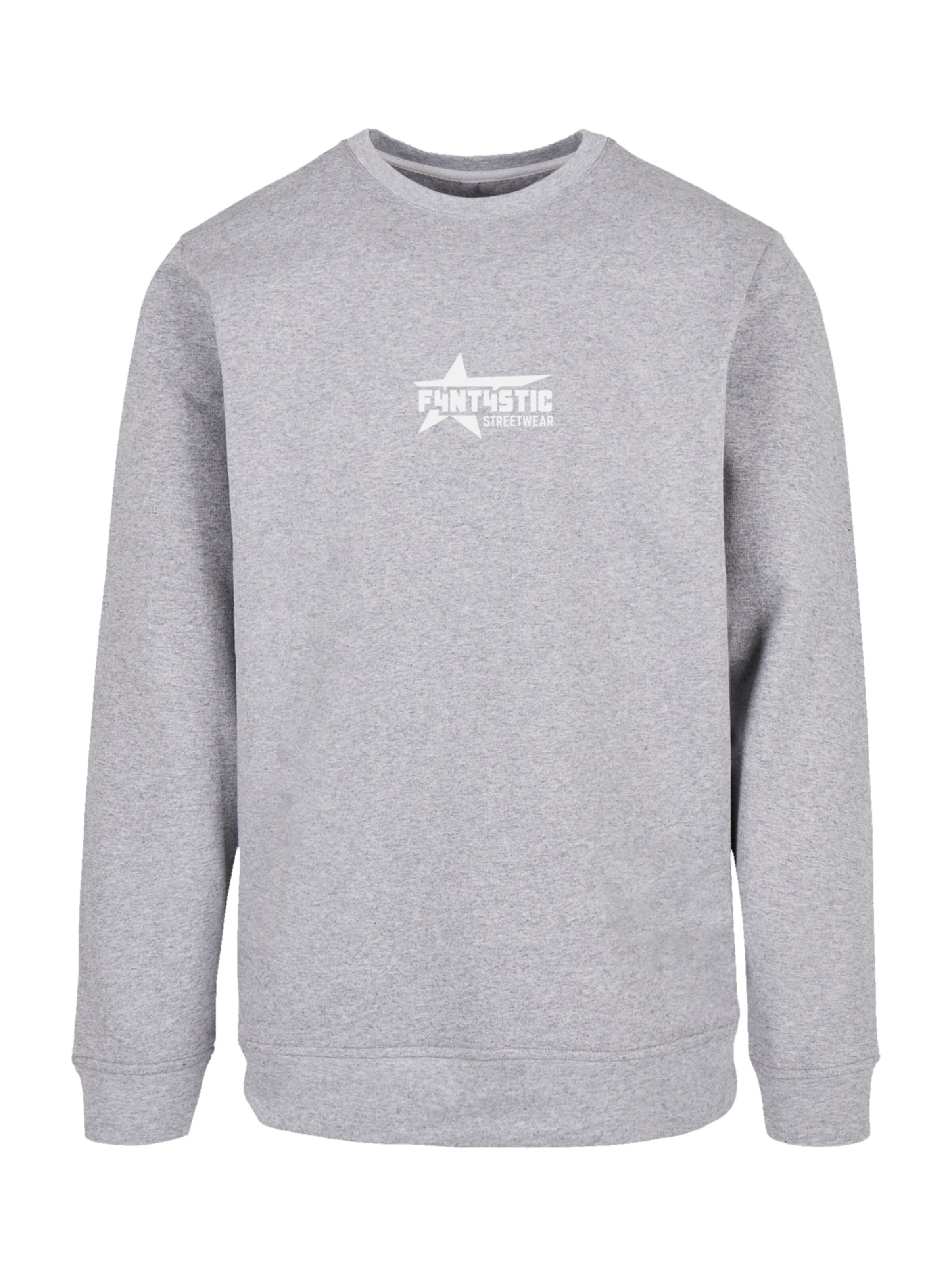 Sweat-shirt 'Valentines' F4NT4STIC en gris : devant