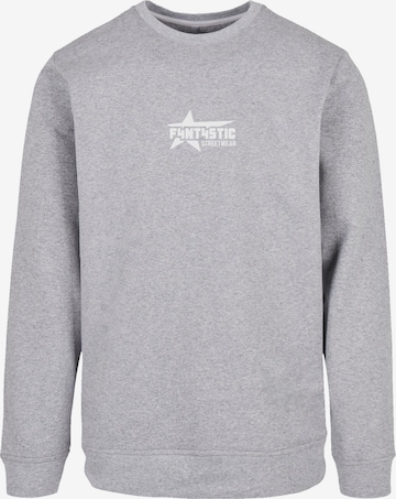 Sweat-shirt 'Valentines' F4NT4STIC en gris : devant