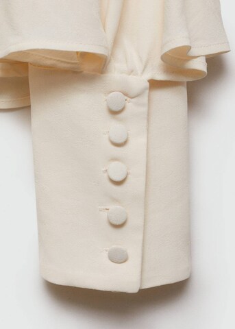 Chemisier 'Garden2' MANGO en beige