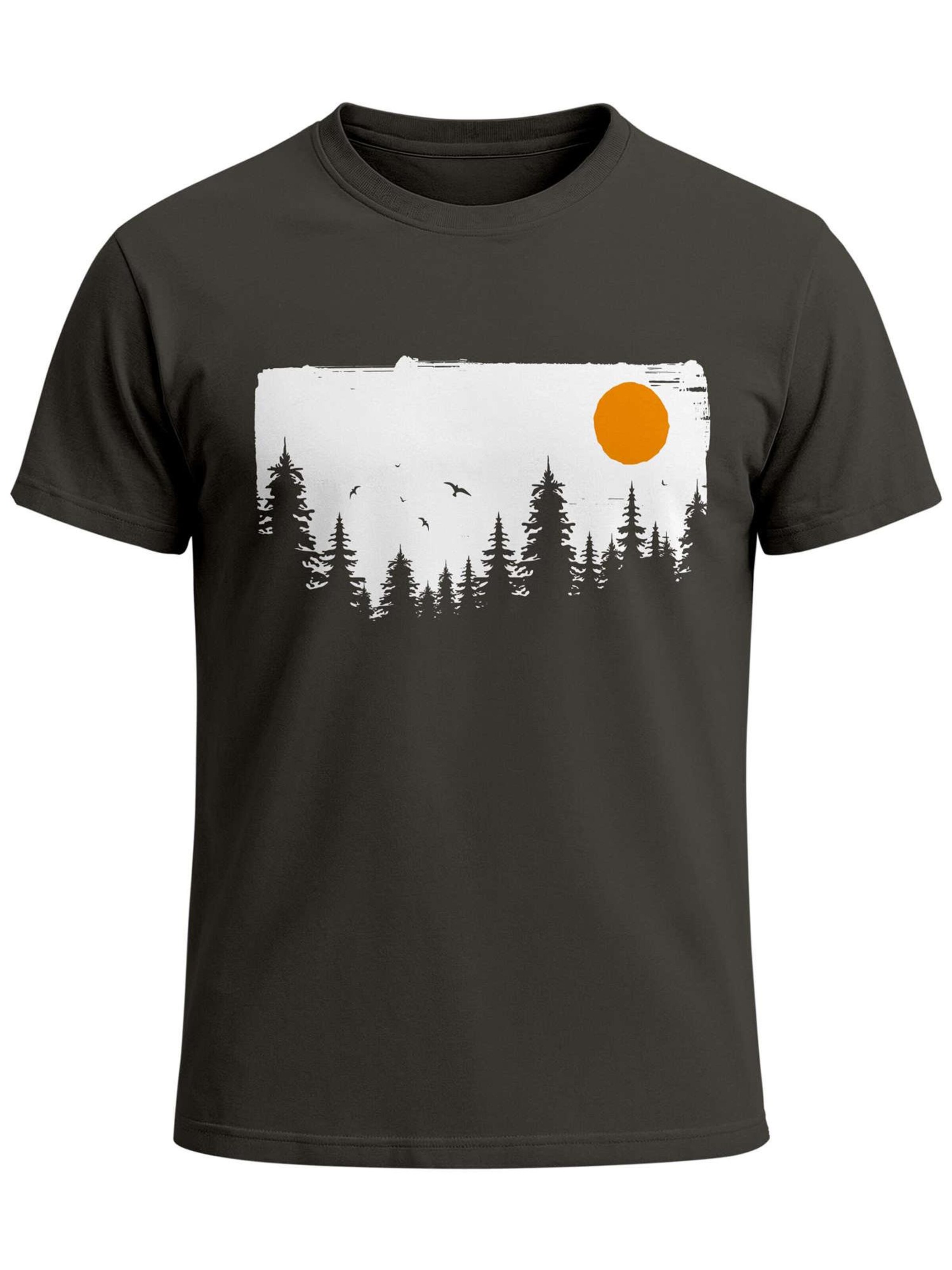Neverless Shirt 'Forest' in Grey: front