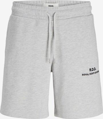 R.D.D. ROYAL DENIM DIVISION Regular Broek in Grijs: voorkant