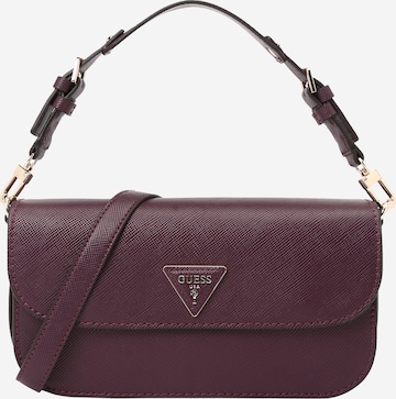 GUESS Shoulder Bag 'Brynlee' in Purple: front