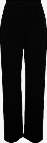 Wide Leg Pantalon 'KARSON' PIECES en noir : devant