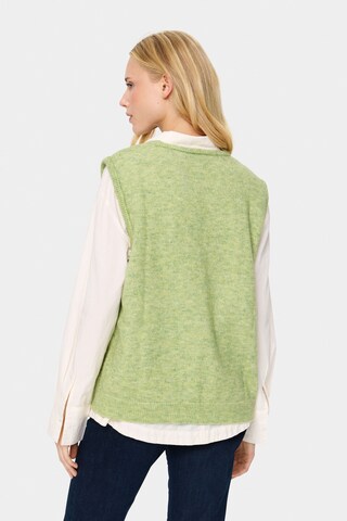 SAINT TROPEZ Sweater 'Zanett' in Green