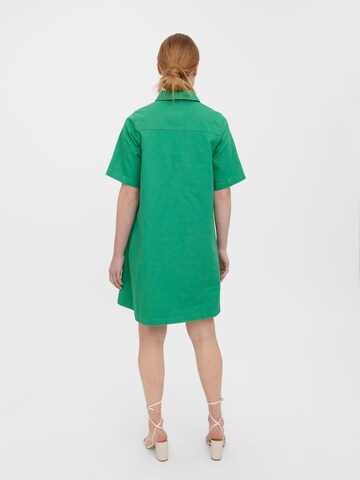 VERO MODA Košilové šaty 'Ocina' – zelená