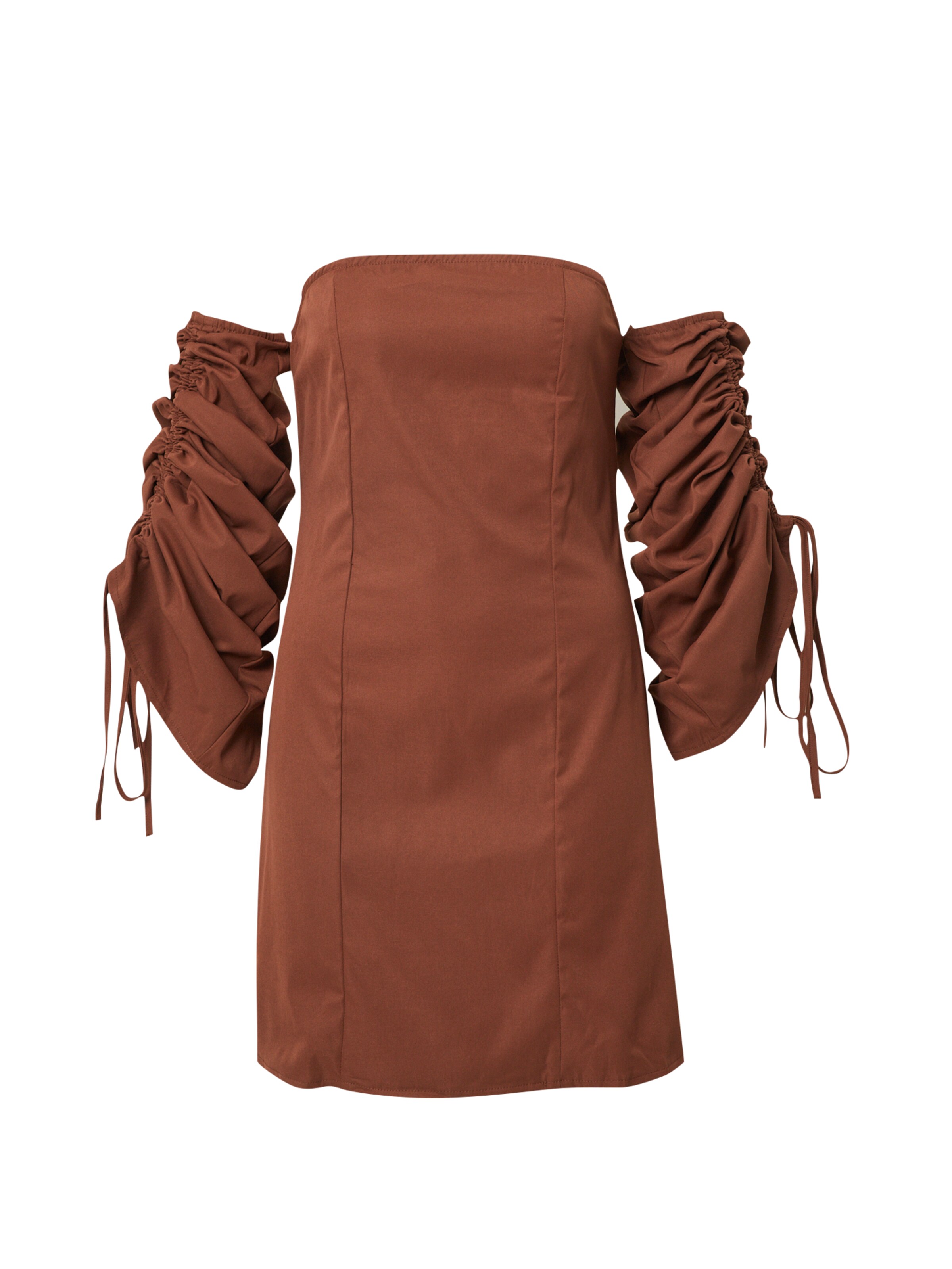 Abito di Misspap in marrone: frontale