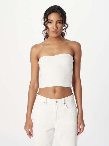 Gina Tricot Top 'Selina' in White: front