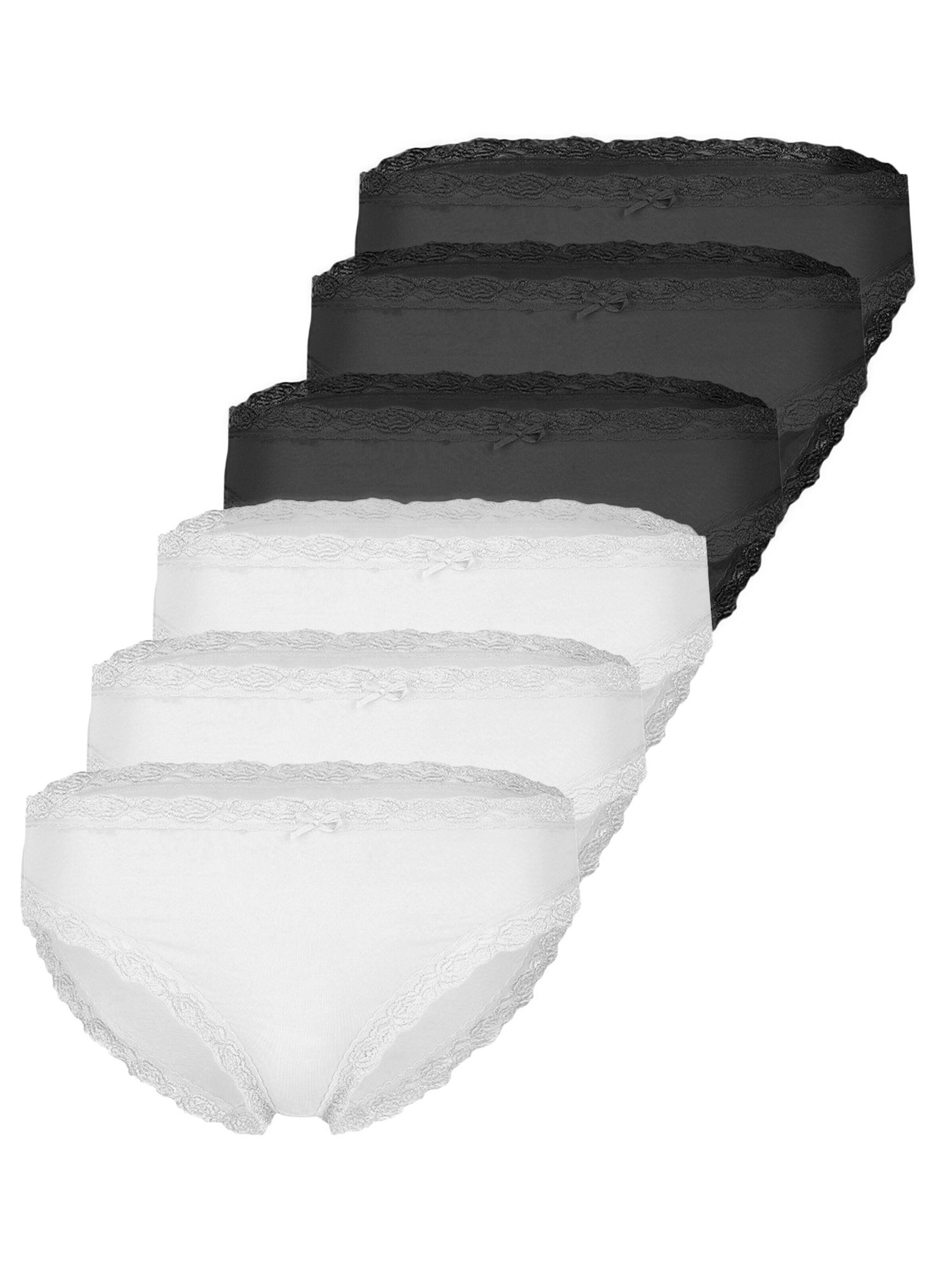 Nina von C. Panty 'Multiple Packs' in White: front