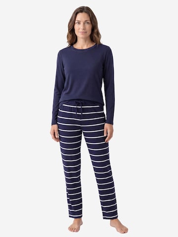 SCHIESSER Pyjama 'Mix & Relax'‌‌ in Blau