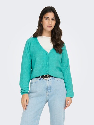 Cardigan 'RICA' ONLY en bleu : devant