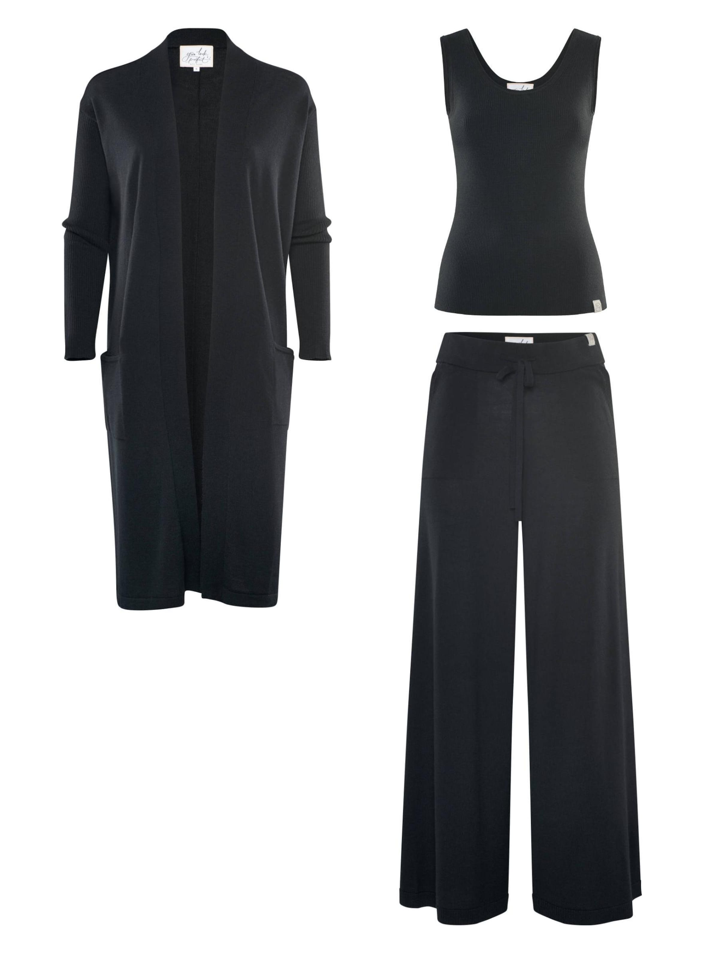 YOU LOOK PERFECT Loungewear in Black