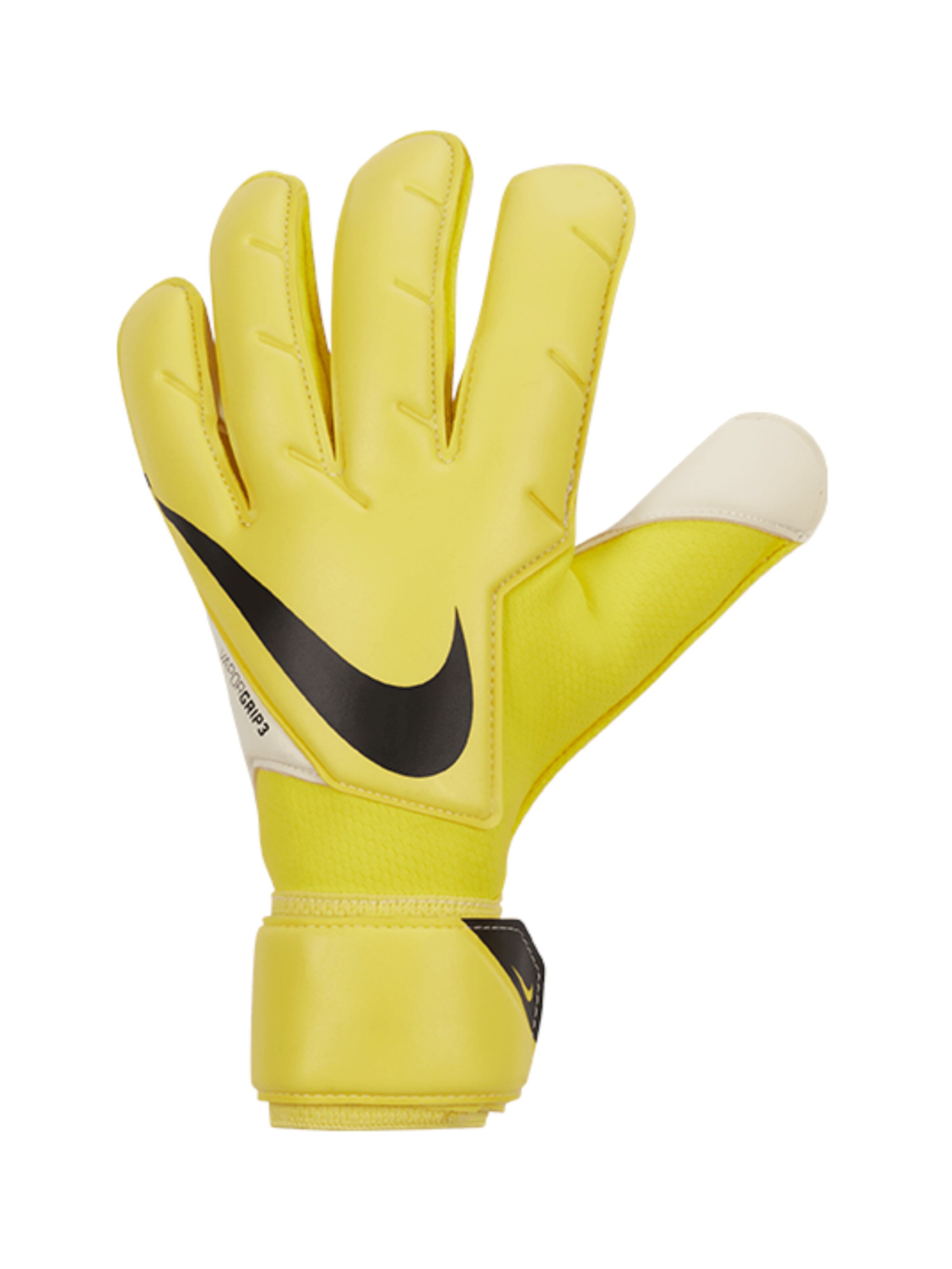 NIKE Handschuh in Gelb: Vorderseite