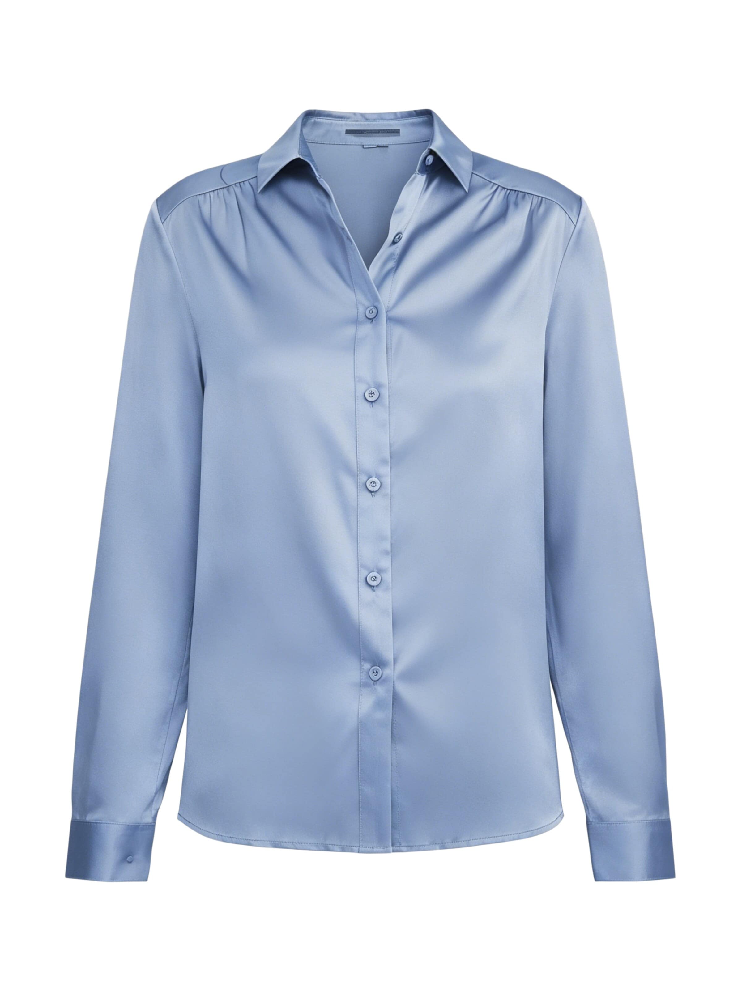 Lilysilk Bluse‌‌‌‌‌‌‌‌‌ in Blau: Vorderseite