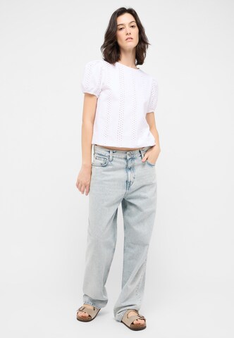 MUSTANG Loosefit Jeans in Blau