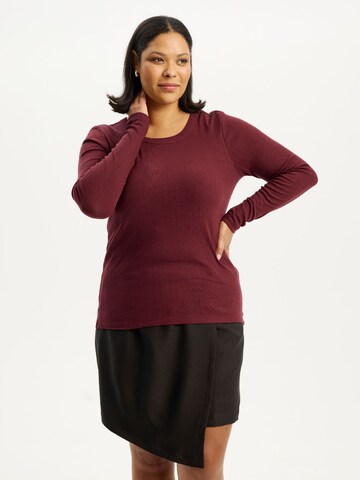 Anyday Shirt 'Magnolia 488' in Red