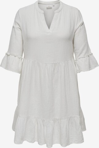 ONLY Carmakoma Dress 'Thyra' in White: front