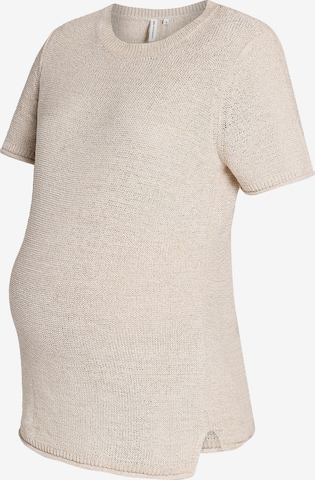 Only Maternity Neulepaita 'OLMSUNNY' värissä harmaa: etupuoli