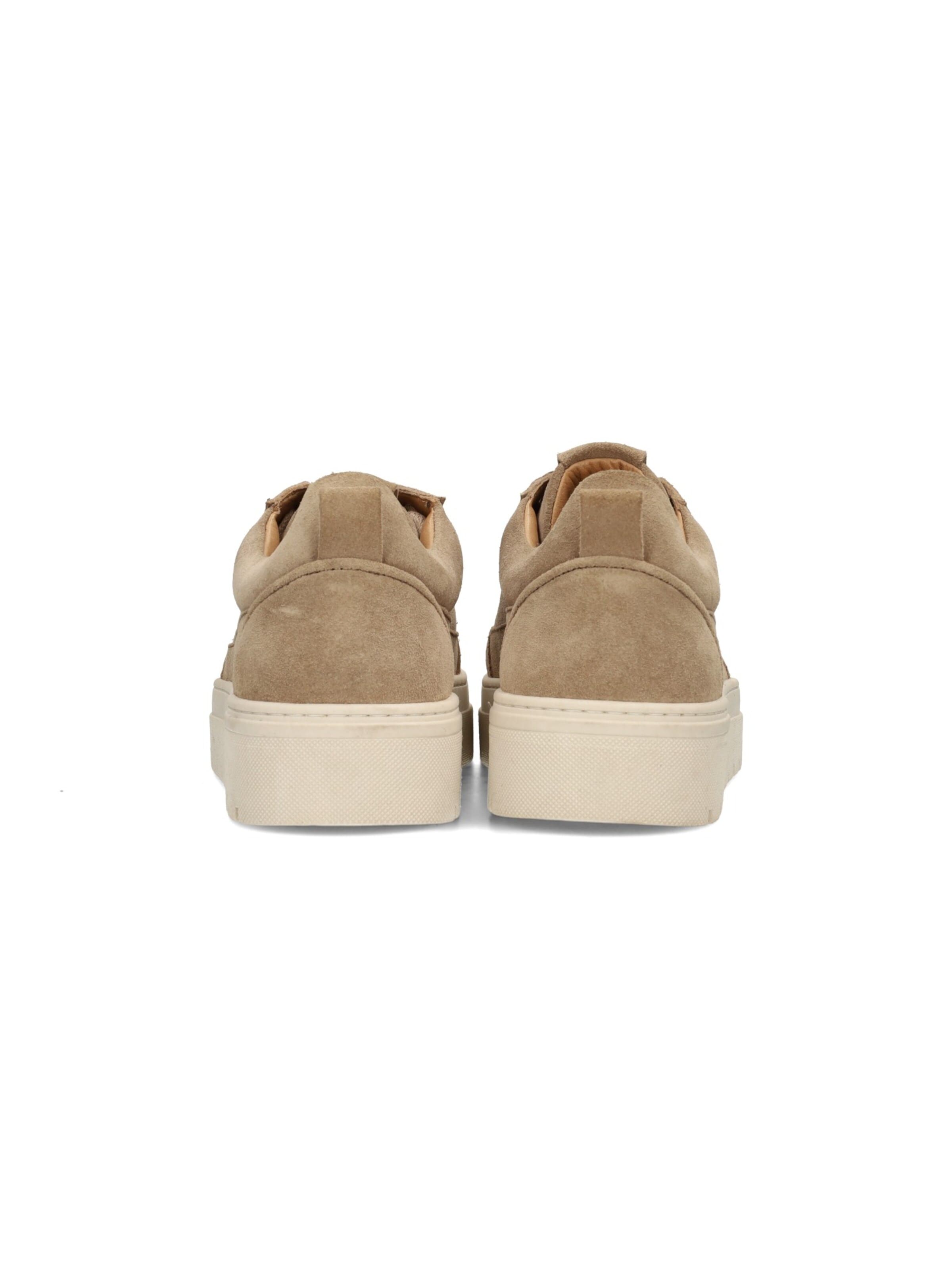 Baskets basses Poelman en beige