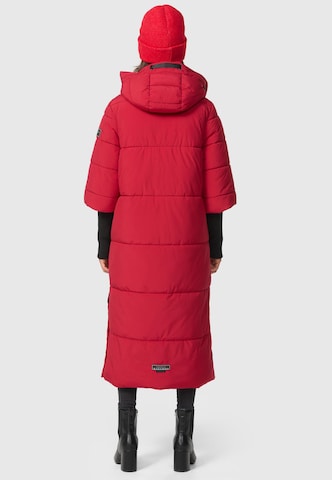 Manteau d’hiver 'Ciao Miau XIV' NAVAHOO en rouge