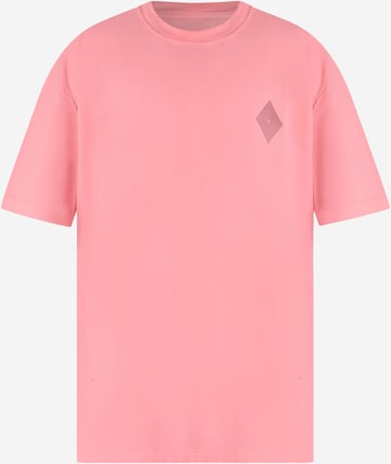 T-Shirt AMISH en rose : devant