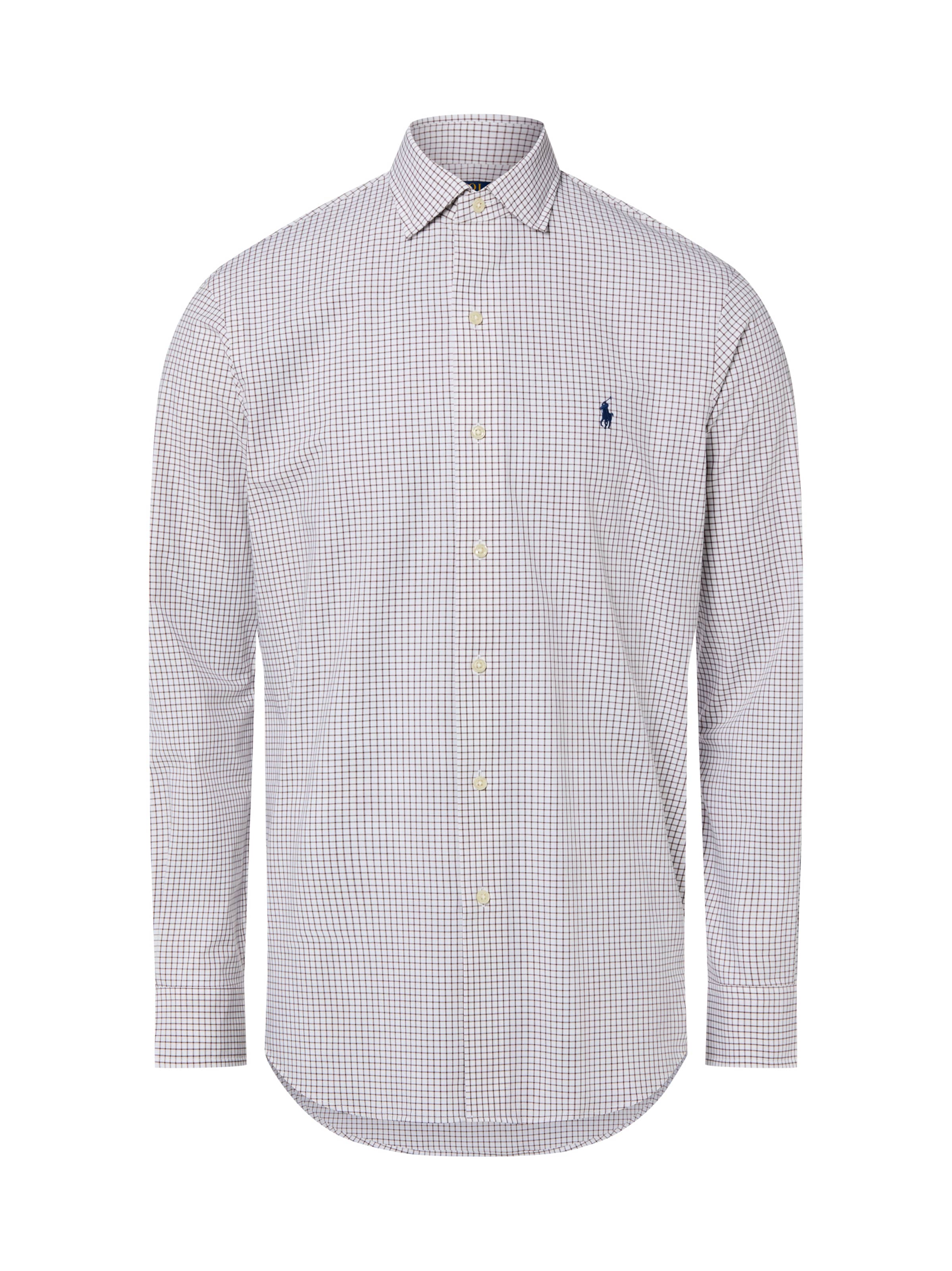 Polo Ralph Lauren Regular Fit Hemd in Braun: Vorderseite