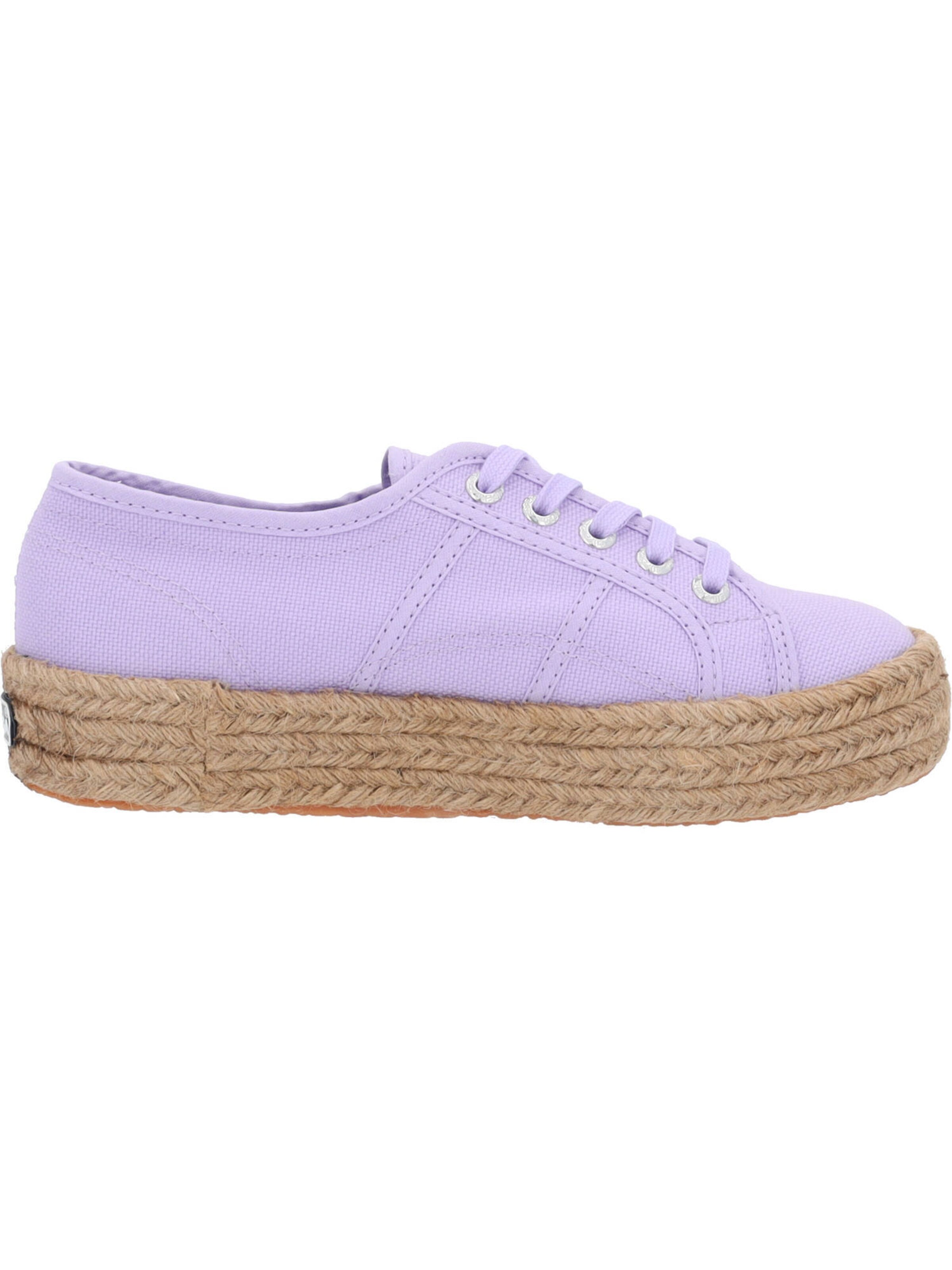 SUPERGA Platform trainers in Purple