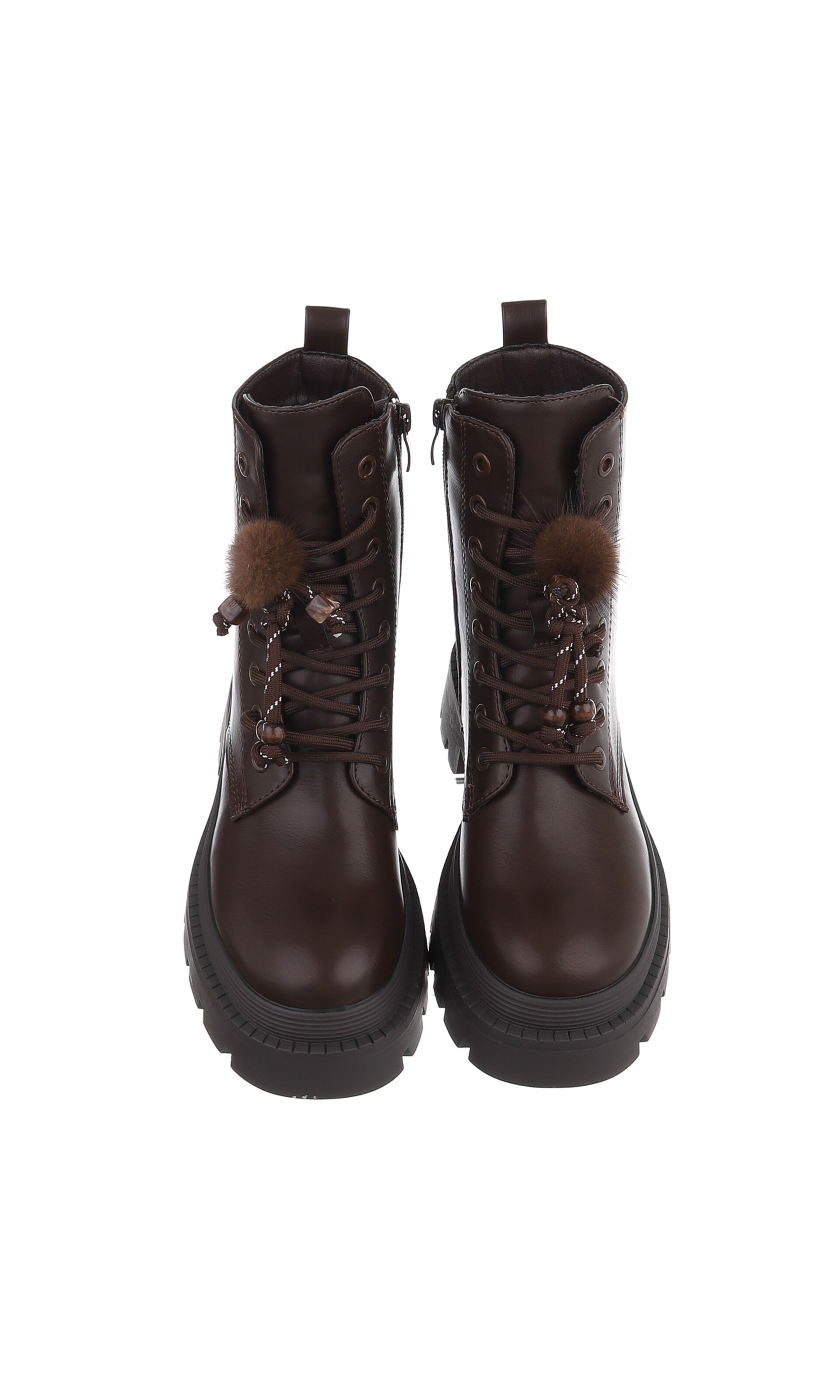 Ital-Design Stiefelette in Braun