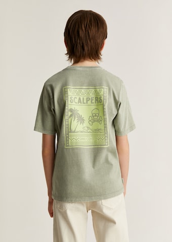 Scalpers Μπλουζάκι 'Oahu' σε πράσινο