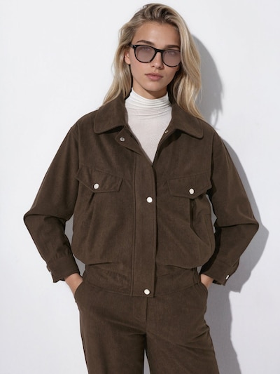 Hiccup Winterjacke 'Jacken' in S in mokka, Produktansicht