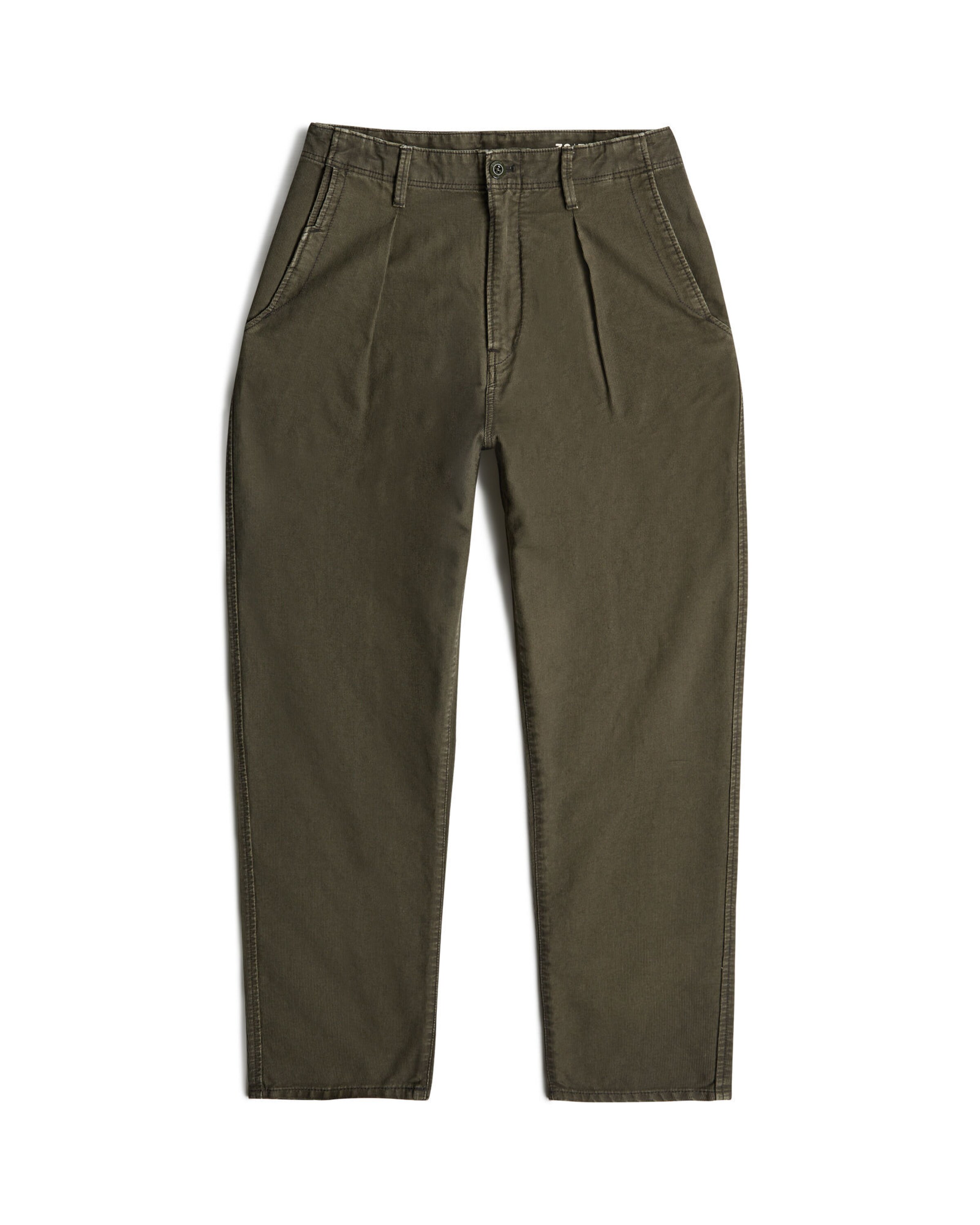 G-STAR Tapered Chino Pants in Green: front
