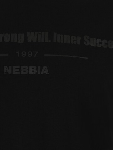T-Shirt fonctionnel 'FLEXIN'' NEBBIA en noir