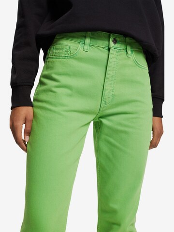 Coupe slim Pantalon ESPRIT en vert