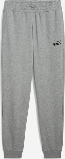 PUMA Sportske hlače 'Ess No. 1' u siva melange / crna, Pregled proizvoda