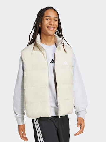 ADIDAS SPORTSWEAR Sportmellény 'ESS' - bézs: elől