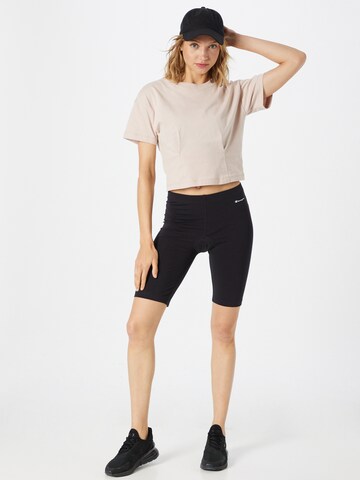 Champion Authentic Athletic Apparel Skinny Παντελόνι φόρμας σε μαύρο