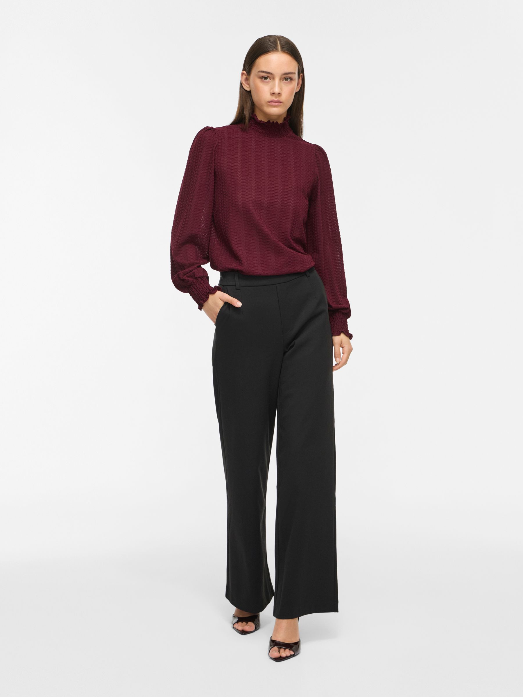 VILA Blouse 'VILyri' in Red