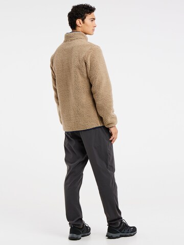 PROTEST Fleecejacke 'PRTTAVE' in Braun