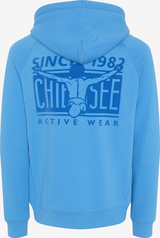 CHIEMSEE Regular fit Zip-Up Hoodie in Blue