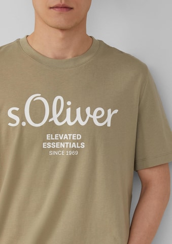 T-Shirt s.Oliver en vert