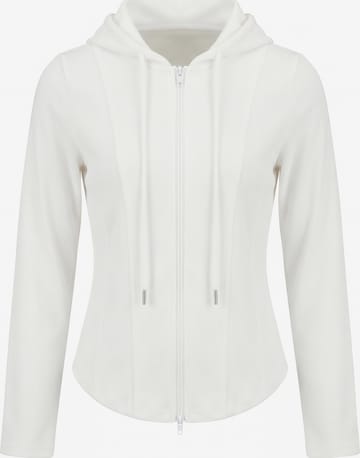 myMo ATHLSR - Sudadera con cremallera en blanco: frente