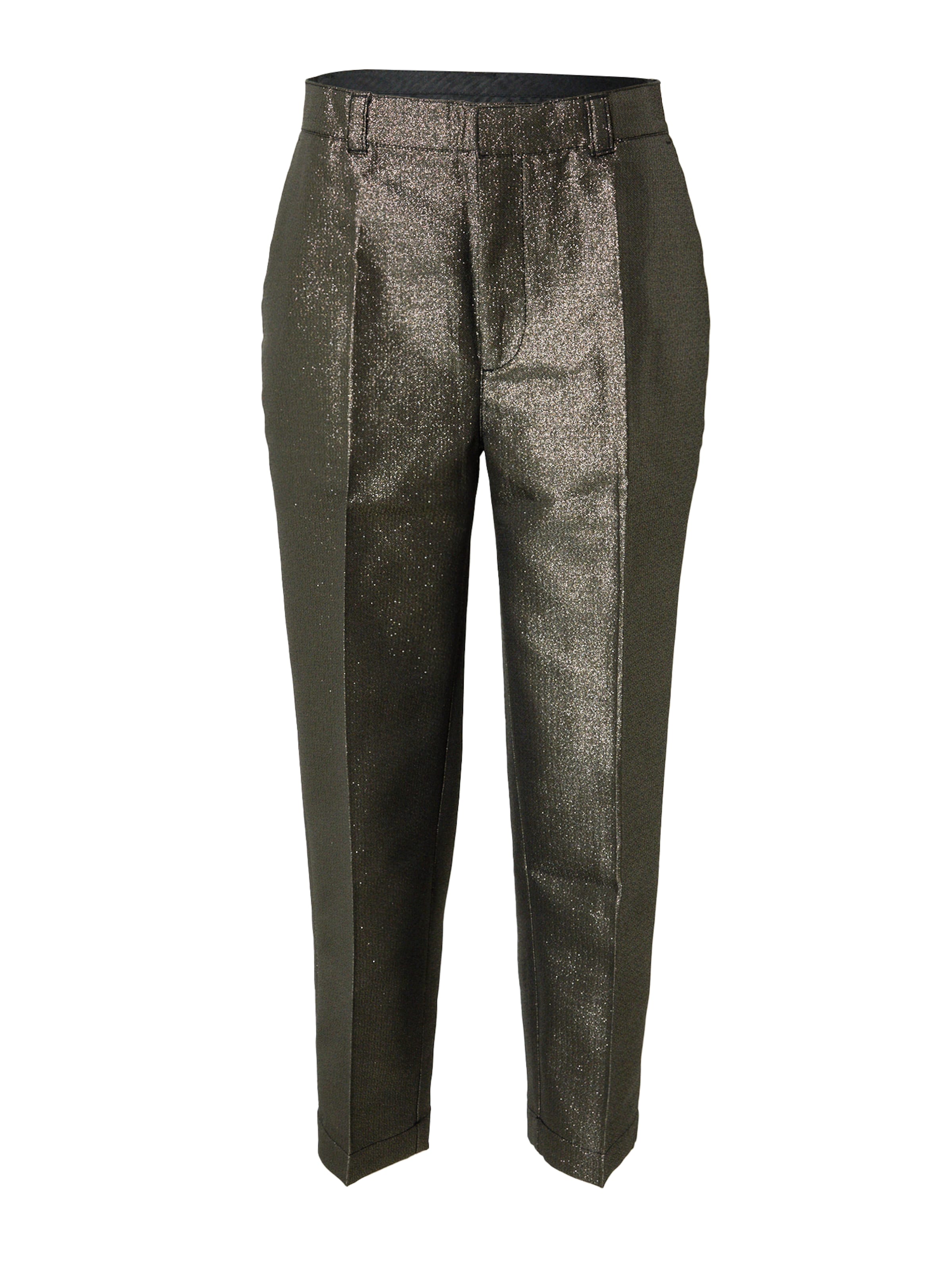 GAP regular Παντελόνι πλισέ σε καφέ: μπροστά