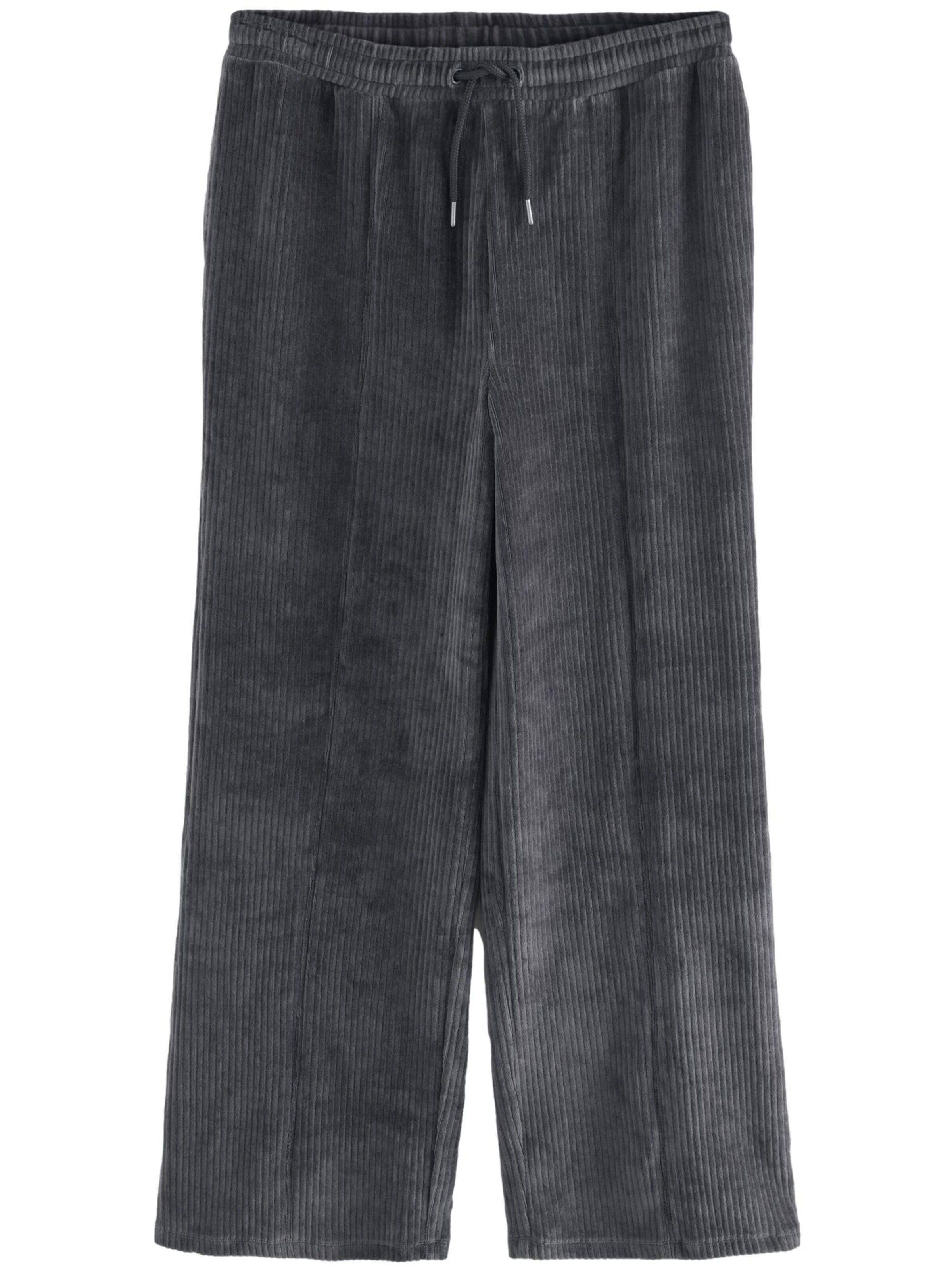 NextLoosefit Hlače - siva boja: prednji dio