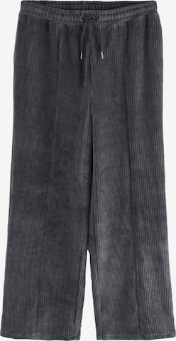 NextLoosefit Hlače - siva boja: prednji dio