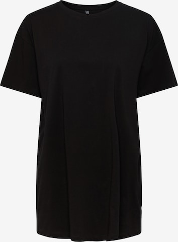 PIECES Oversized Shirt 'Rina' in Black: front