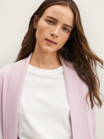 MANGO Cardigan 'ALMA' i lilla