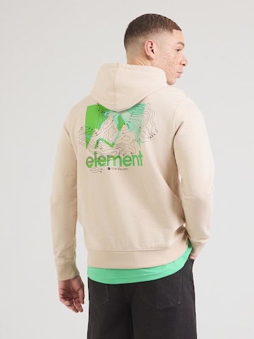ELEMENT Суичър 'NEW HEIGHTS' в бежово: отпред