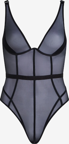 Karl Lagerfeld Bodysuit in Black: front